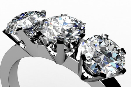 Diamond ring - insurance replacement appraisal